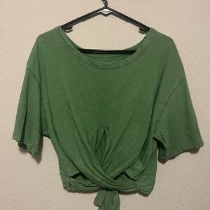 Aerie Green Short Sleeve Shirt
